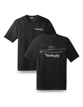 Valhalla Sport-Tek V-41 Line Drawing S/S Tee